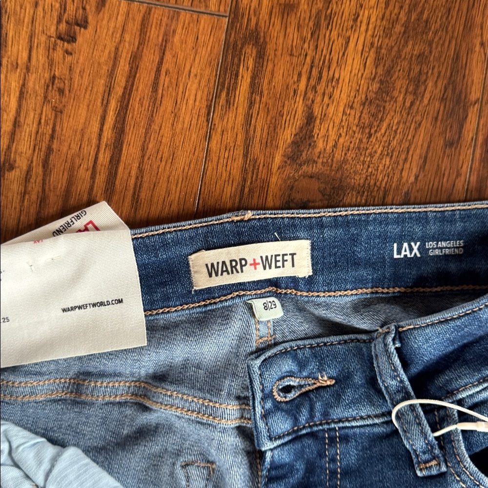 Warp + Weft LAX Girlfriend Jean. NWT - Picture 4 of 8